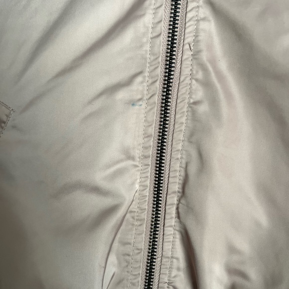 Members Only‎ Jacket Kids Size 7 Satin Rose Colored Full Zip - Picture 3 of 4